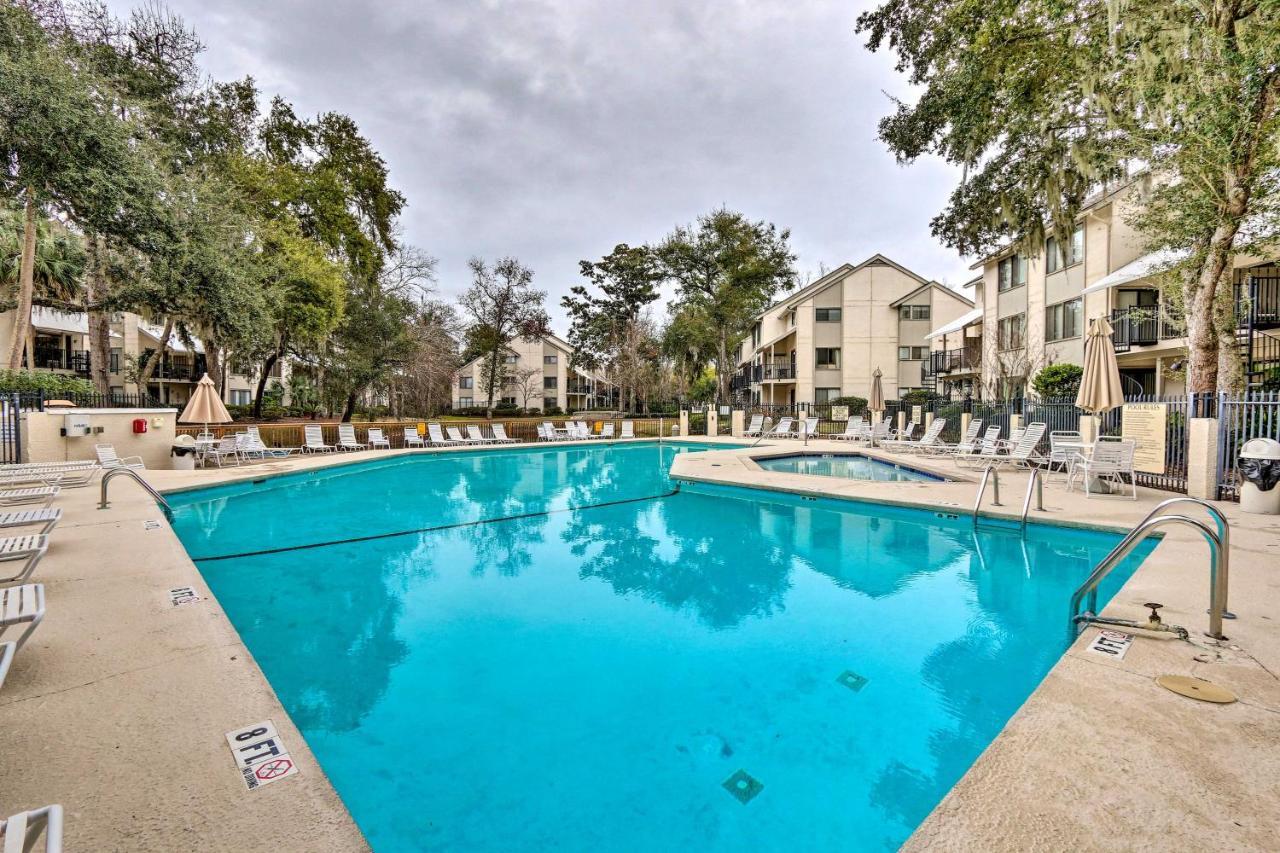 Hilton Head Island Tennis Retreat Walk To Beach! Exterior foto